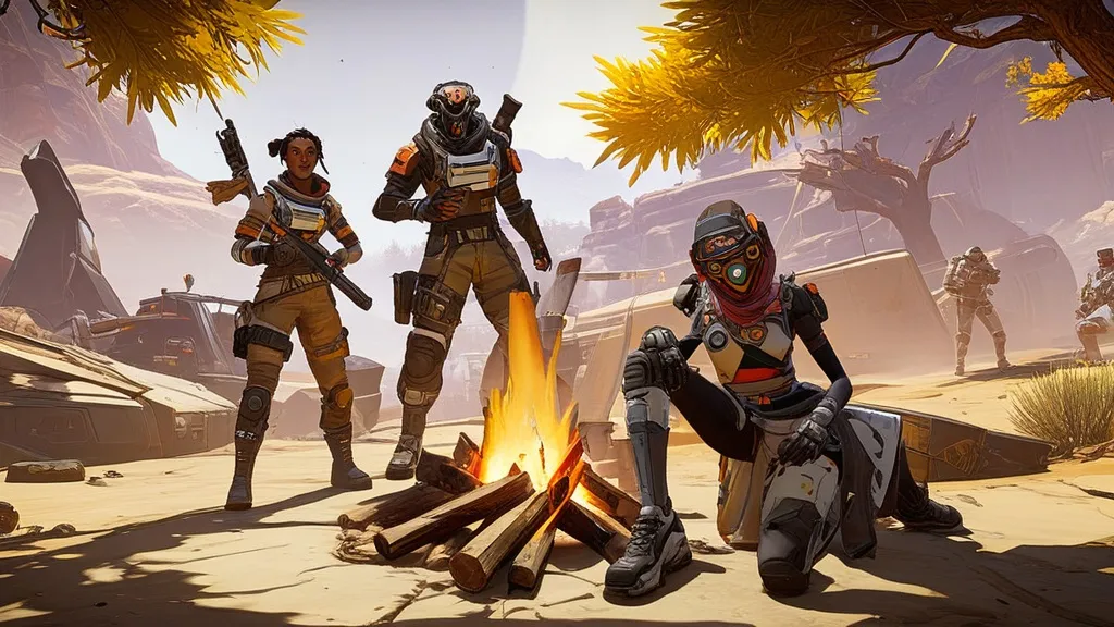 A detailed infographic showcasing the latest Apex Legends meta update, featuring character tier rankings, weapon balancing changes, and strategic gameplay tips.
