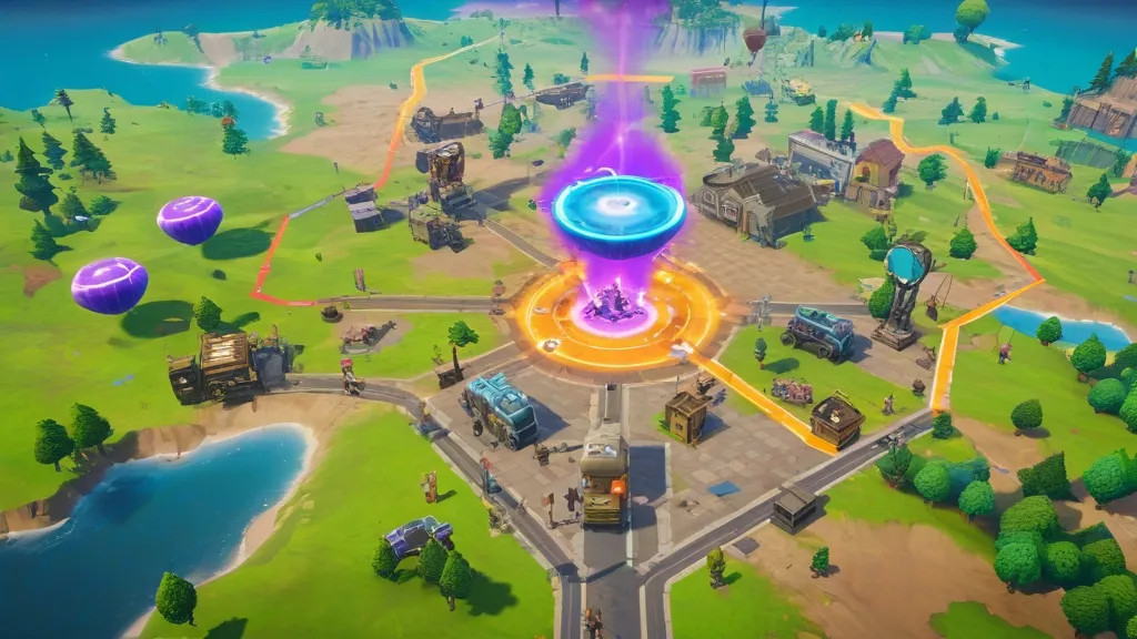 fortnite drop map locations