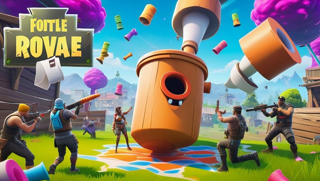 skibidi toilet fortnite gameplay