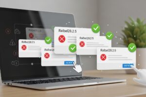 Quickly fix Ralbel28.2.5 bug on PC screen with easy steps and checkmarks.
