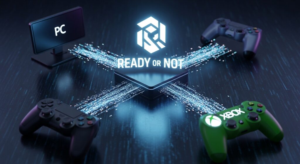 Platforms connected for Ready or Not crossplay.