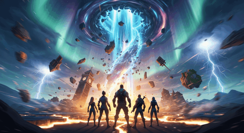 fortnite season update cinematic moment